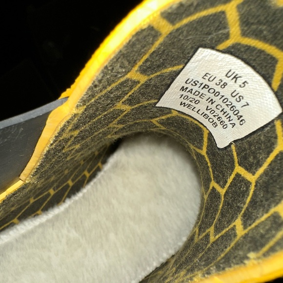 NWOT "Bees" ankle wellibobs  rain boots various szs - Picture 8 of 9